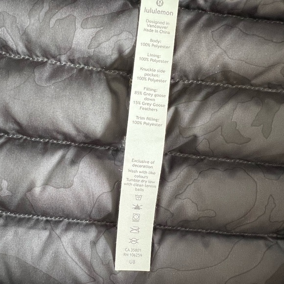 Lululemon Pack it Down Hooded Zip Up Jacket - Picture 7 of 10